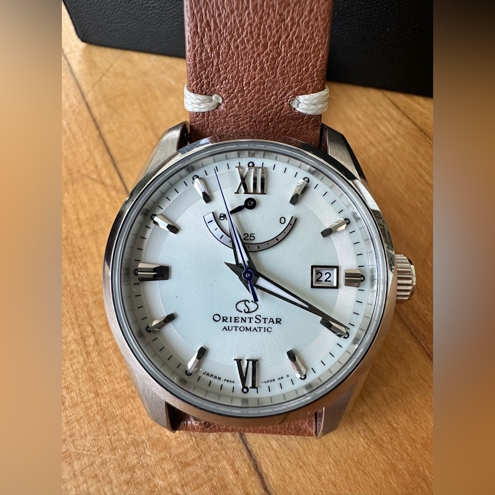 Orient Star Contemporary AU0006S men’s Automatic Watch with bracelet and leather